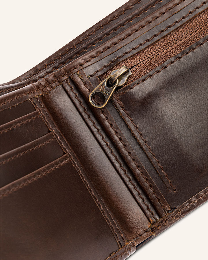 Leder Portemonnaie Bill