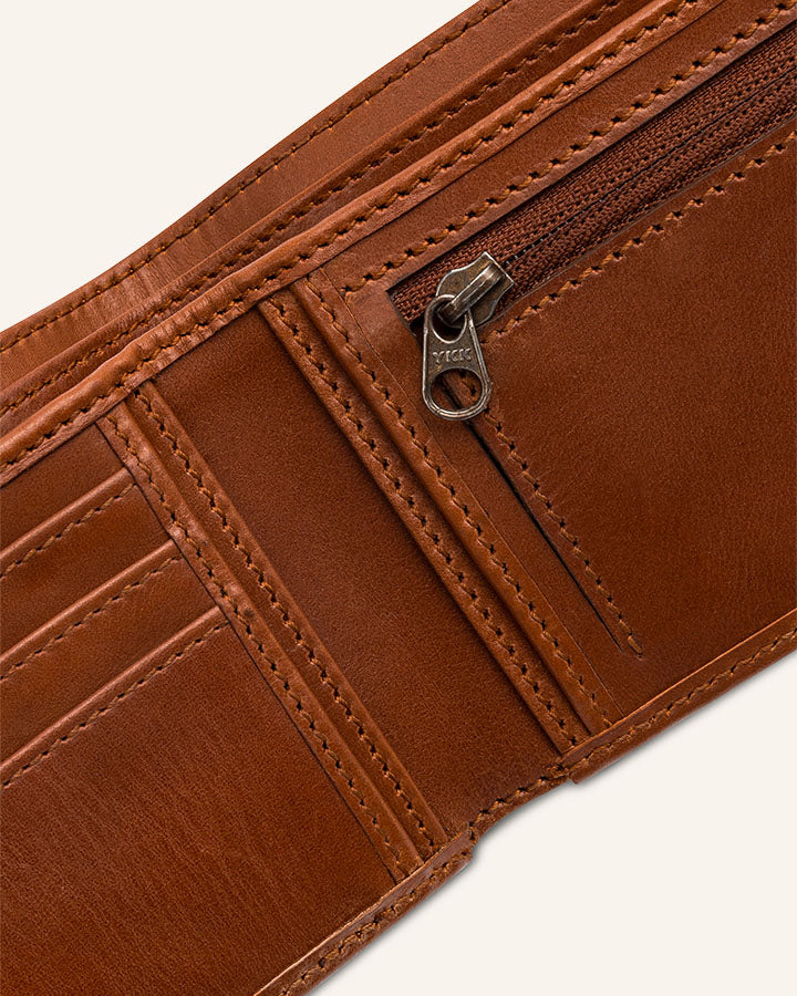Leder Portemonnaie Bill