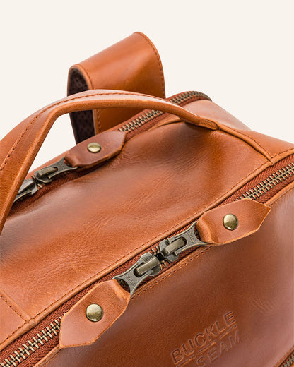 Leather Backpack Leon - Character Sale