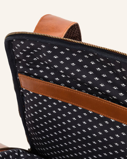 Leather Backpack Leon - Character Sale