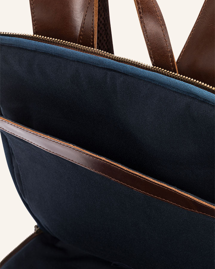 Leder Rolltop Rucksack Nomad - Charakter Sale