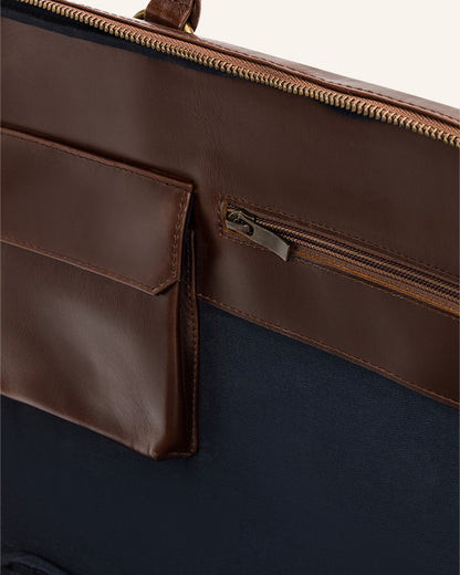 Leather XL Briefcase Albert - Character Sale