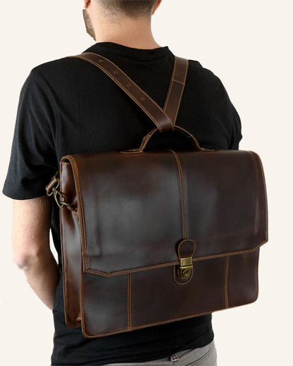 Leder Aktentasche Sierra - Charakter Sale