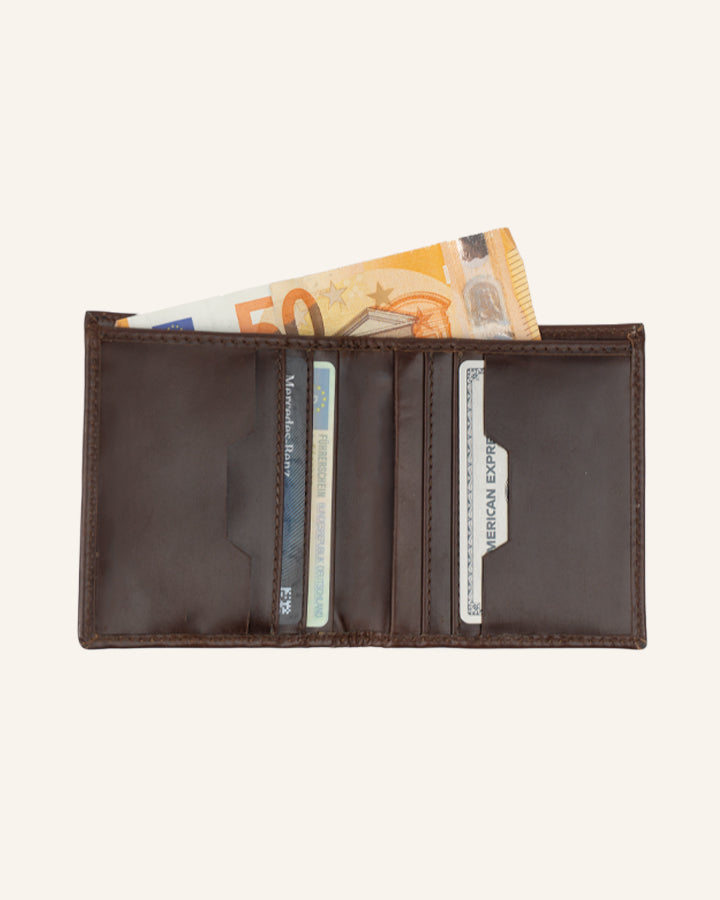 Leather Wallet Edgar  Brown