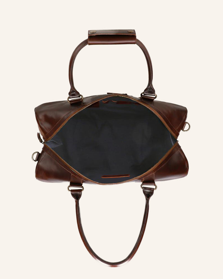 Leather Weekender Willow Mixmatch | Blue