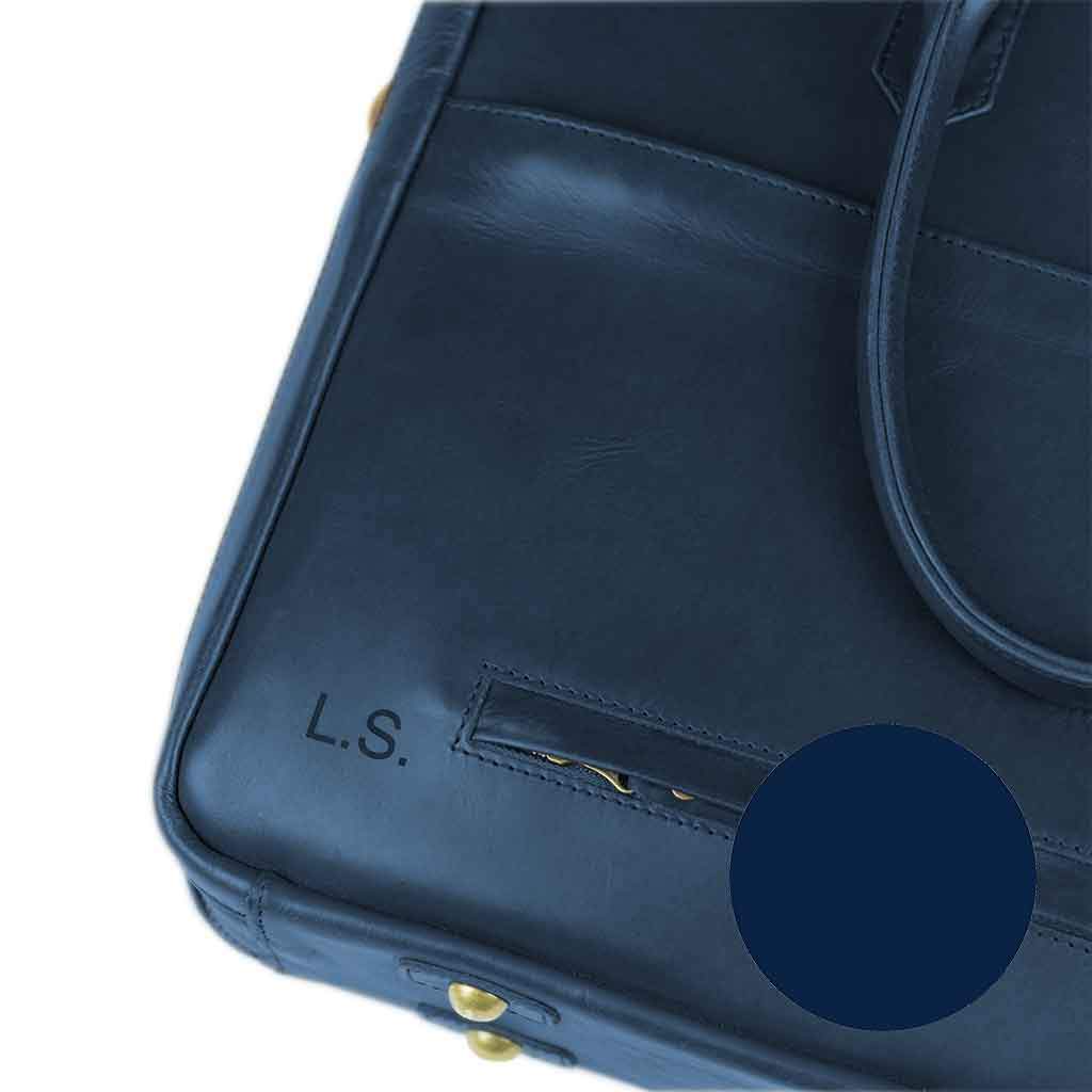 Leather XL Briefcase Albert