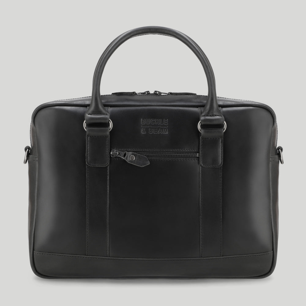 Leather Business Briefcase Everett