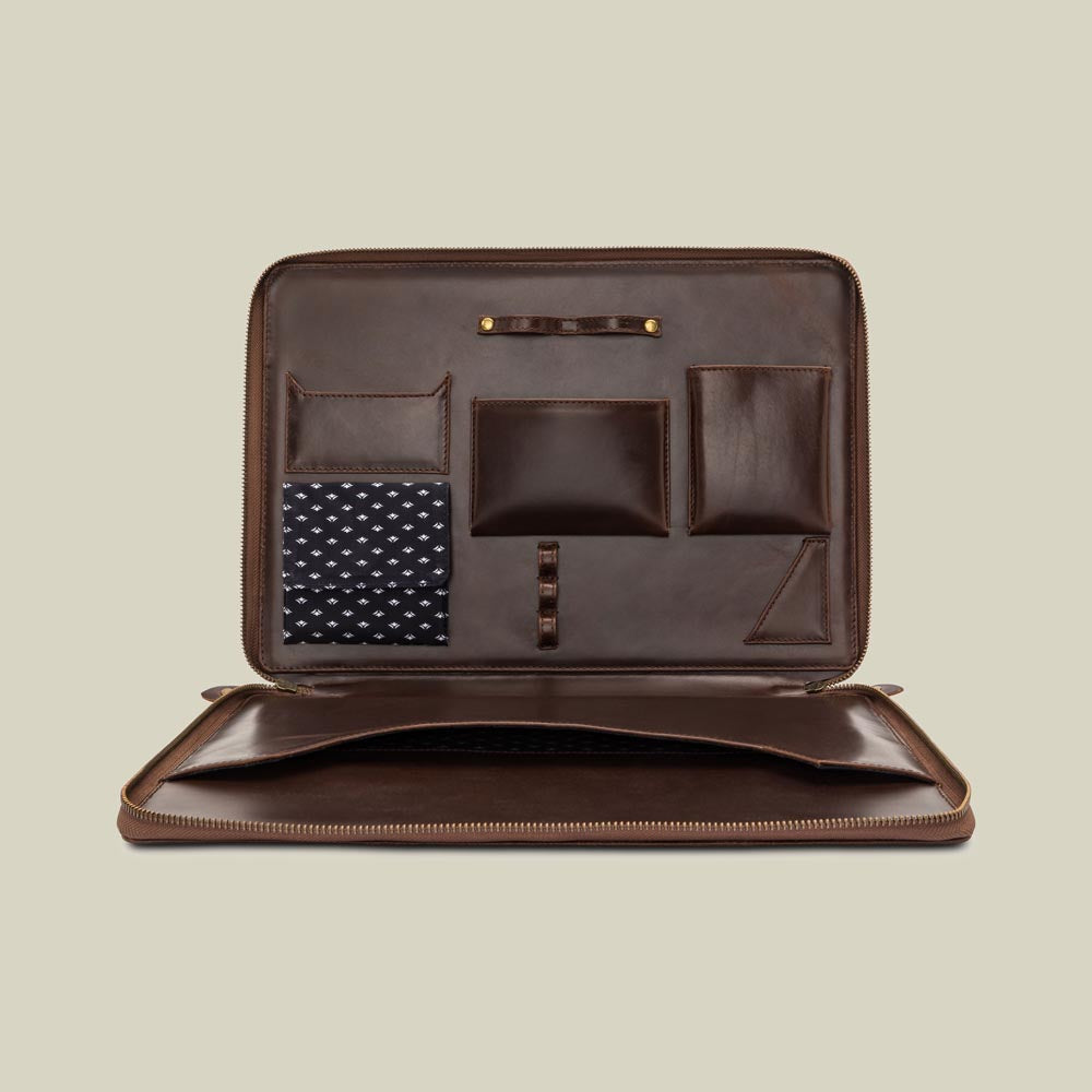 Leather Document Folder Ralph