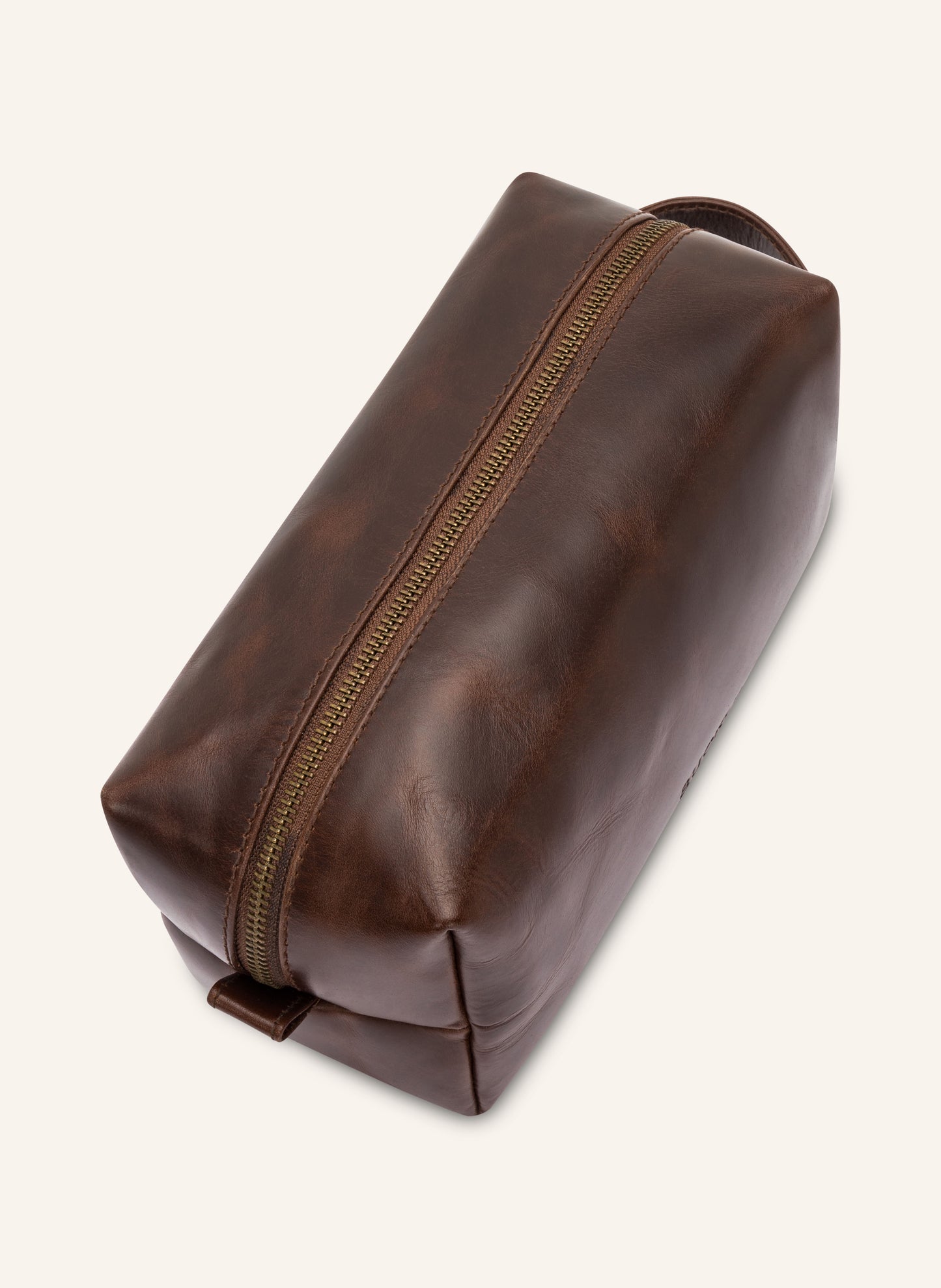 Leather washbag Everest