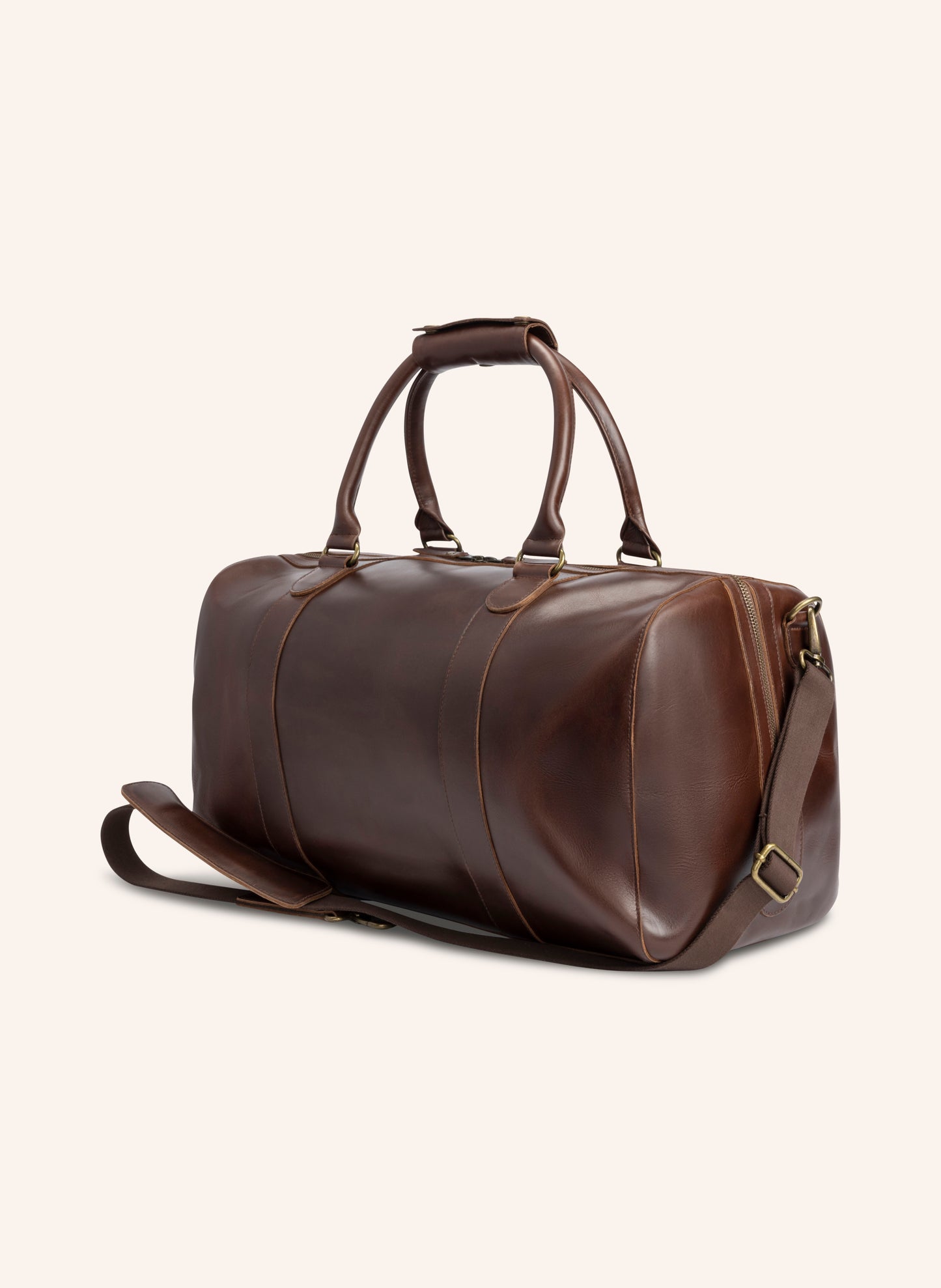 Leder Weekender Willow