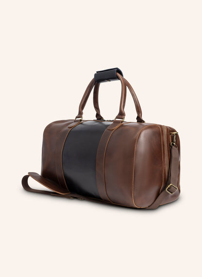 Leather Weekender Willow Mixmatch | Blue