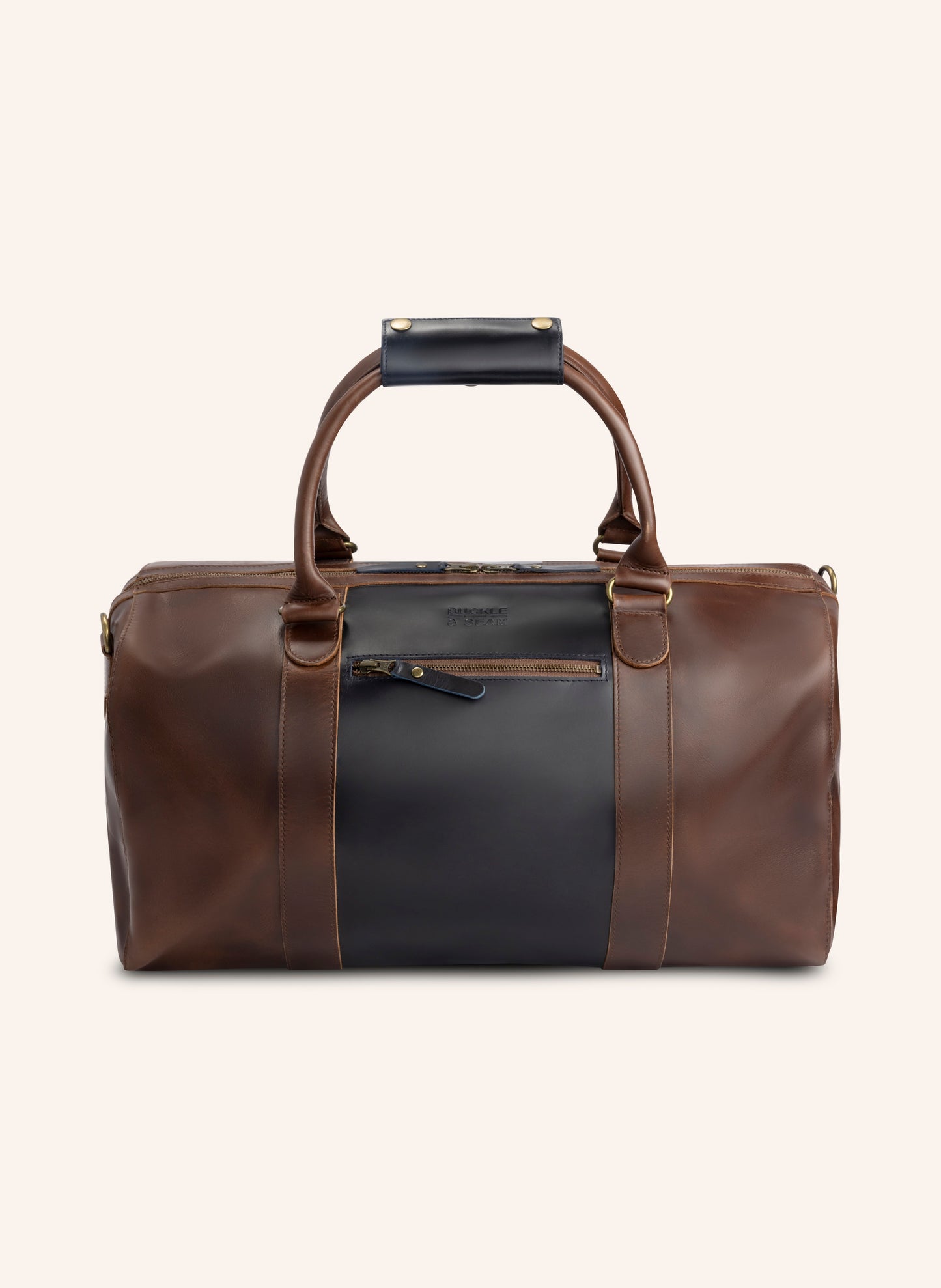 Leather Weekender Willow Mixmatch | Blue