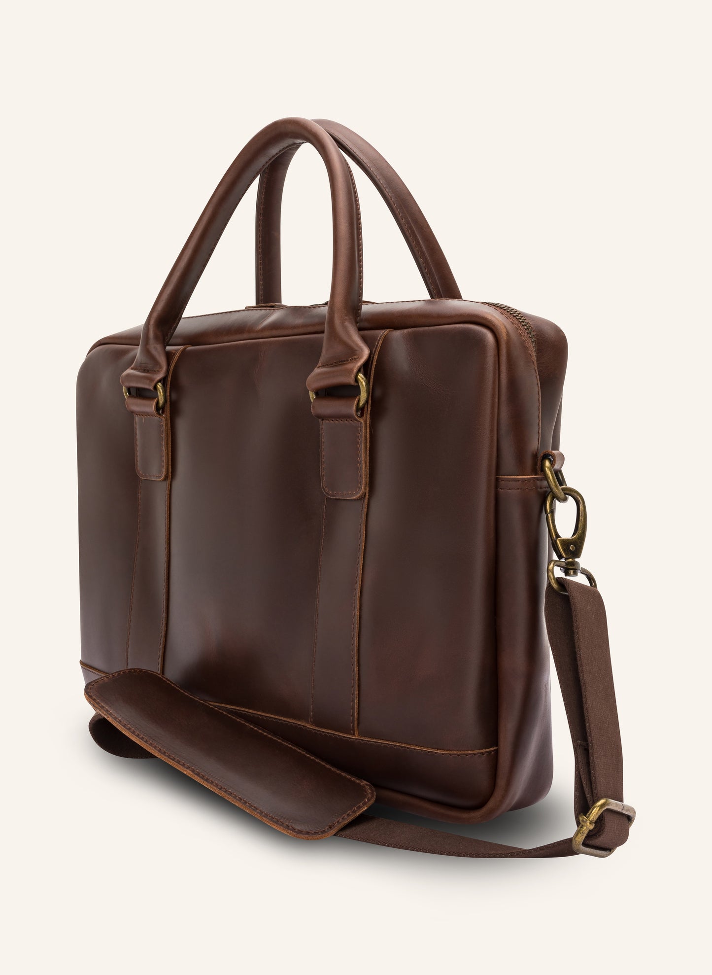 Leather Business Briefcase Everett