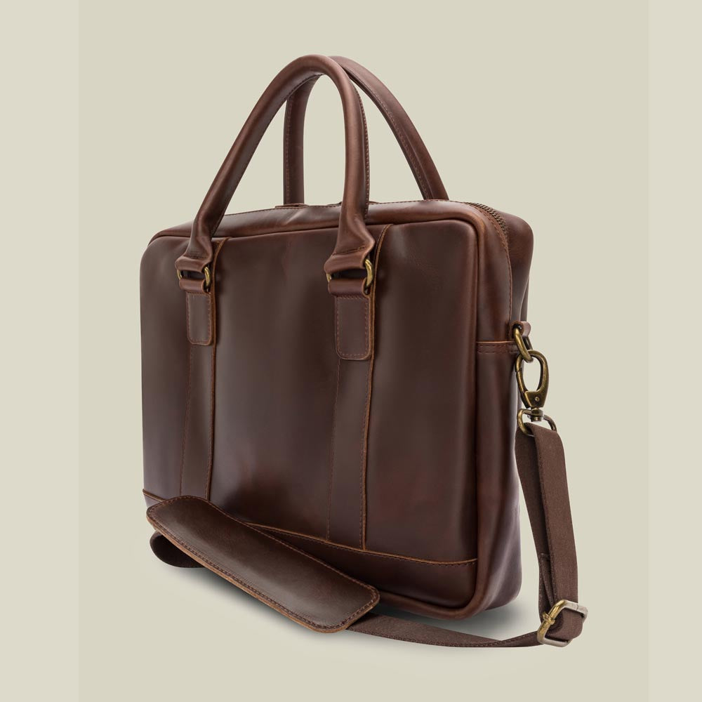Leather Business Briefcase Everett - Character Sale