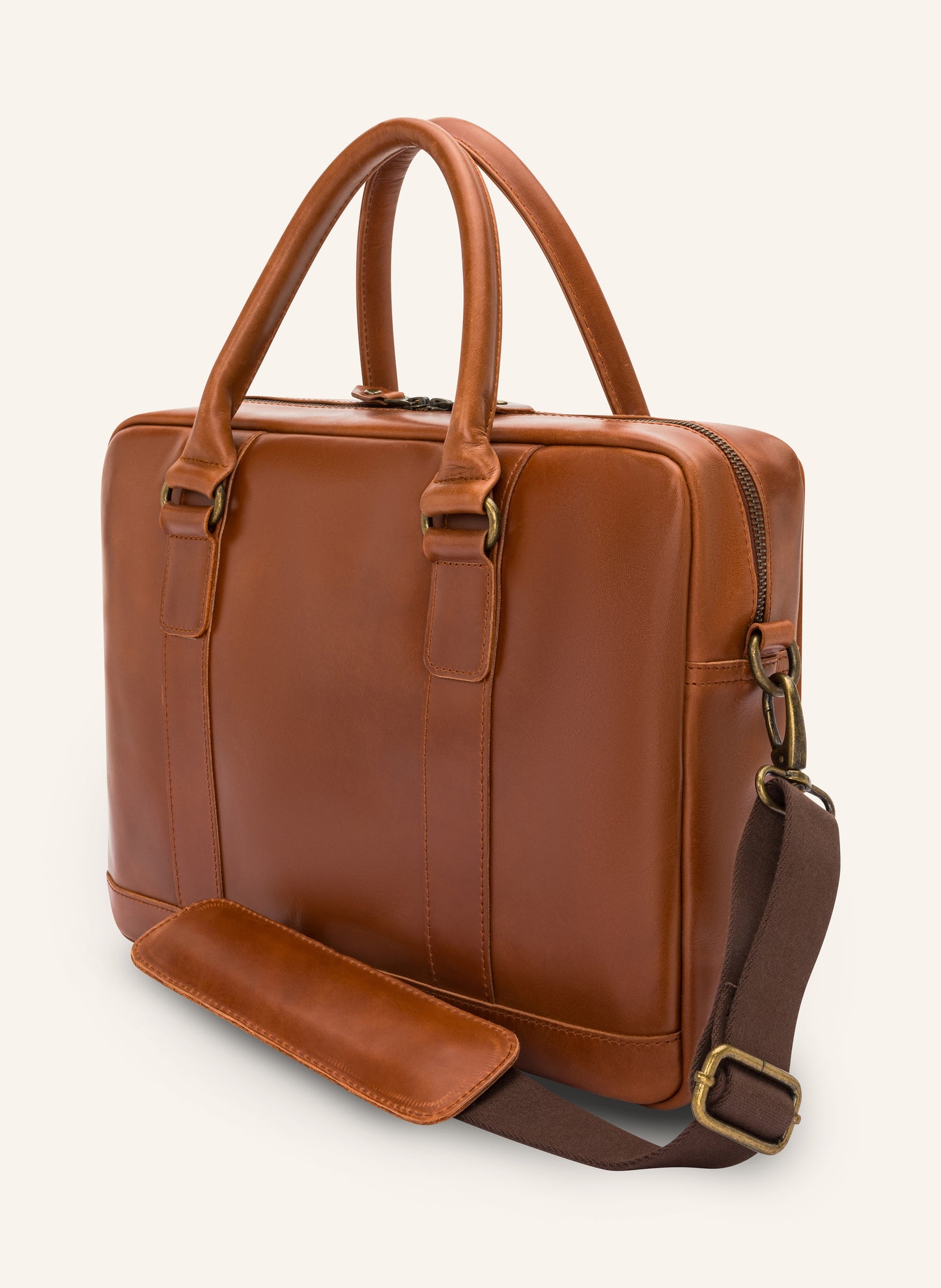 Leather Business Briefcase Everett