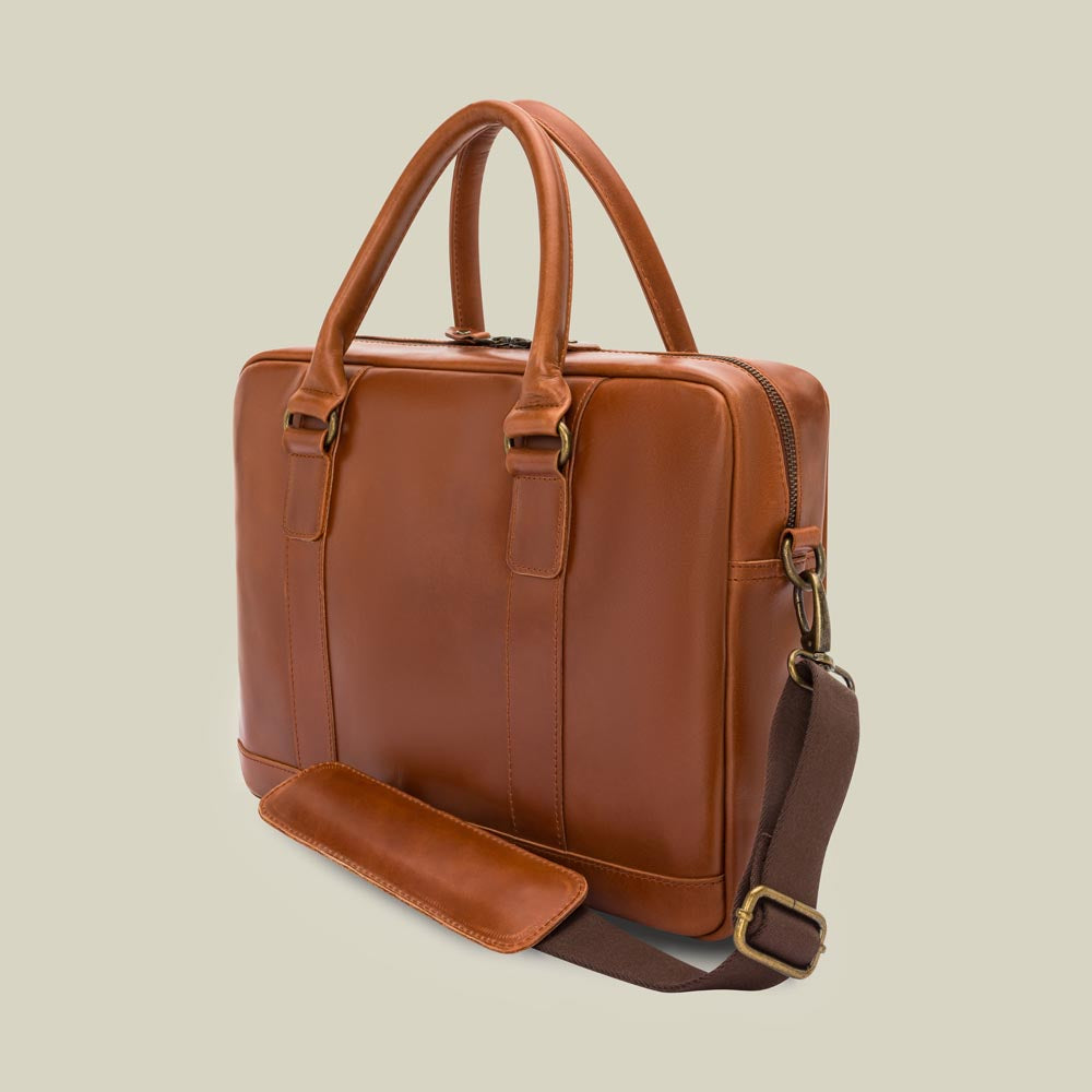 Leather Business Briefcase Everett - Character Sale