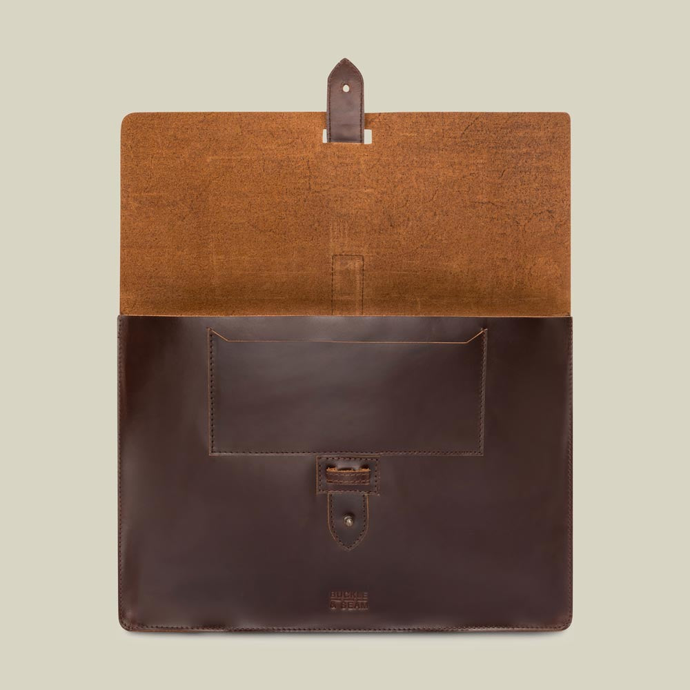 Leather Laptop Sleeve Aspen