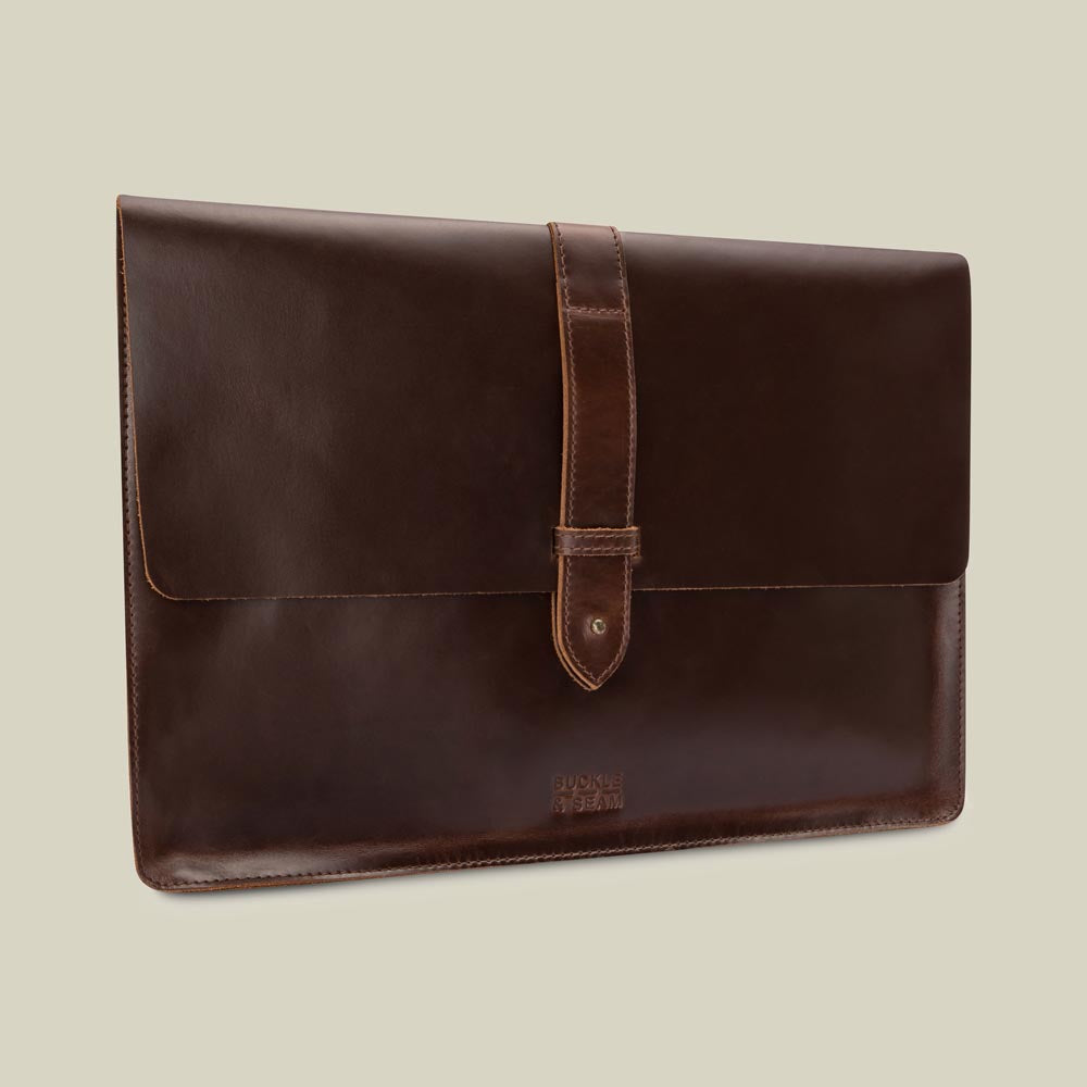 Leder Laptop Sleeve Aspen