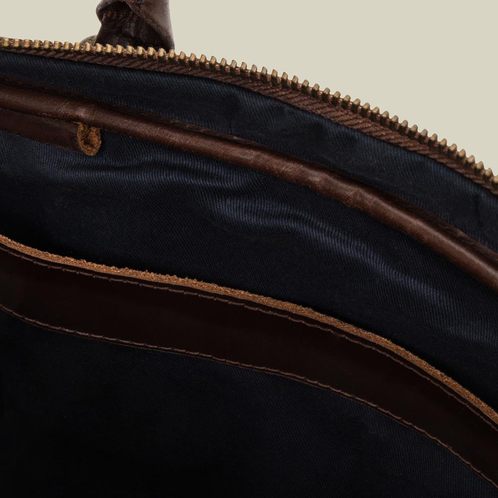 Leather Briefcase Cali