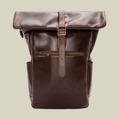 Leder Rolltop Rucksack Nomad - Charakter Sale
