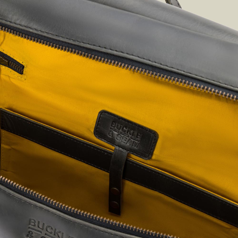 Backpack Siwa Anthracite | Yellow