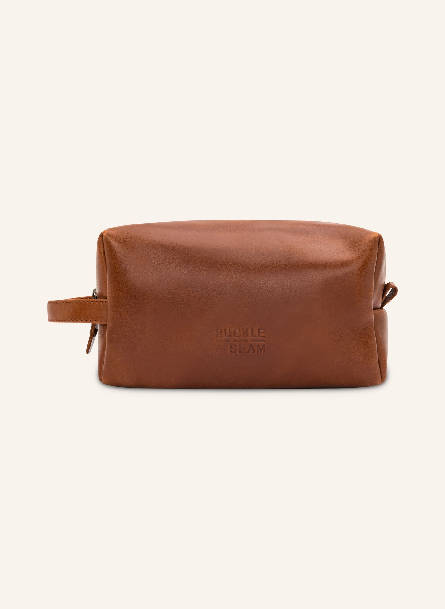 Leather washbag Everest