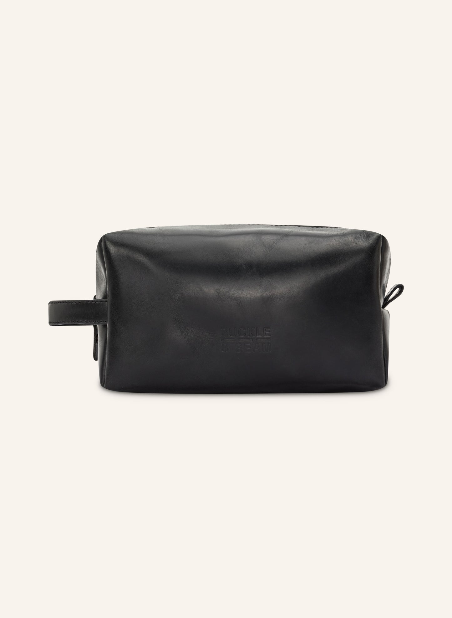 Leather washbag Everest