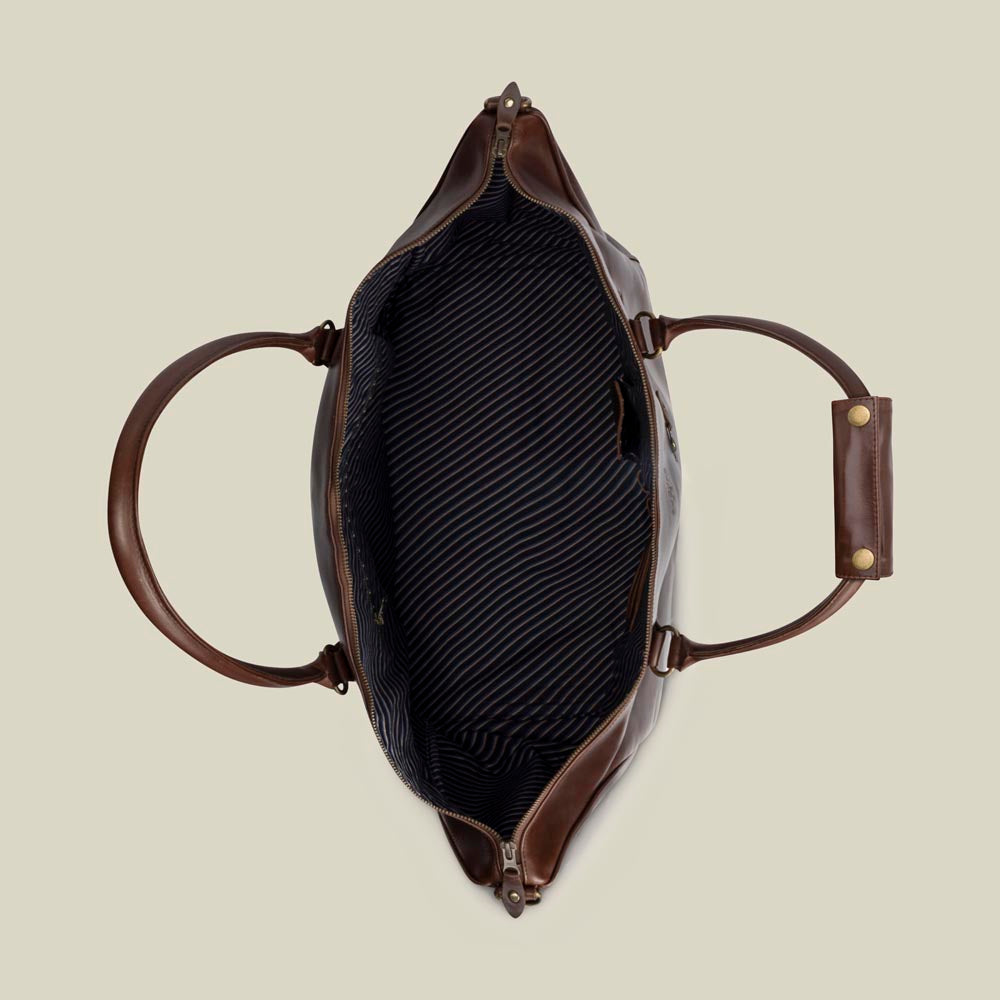 Leather Weekender Linwood
