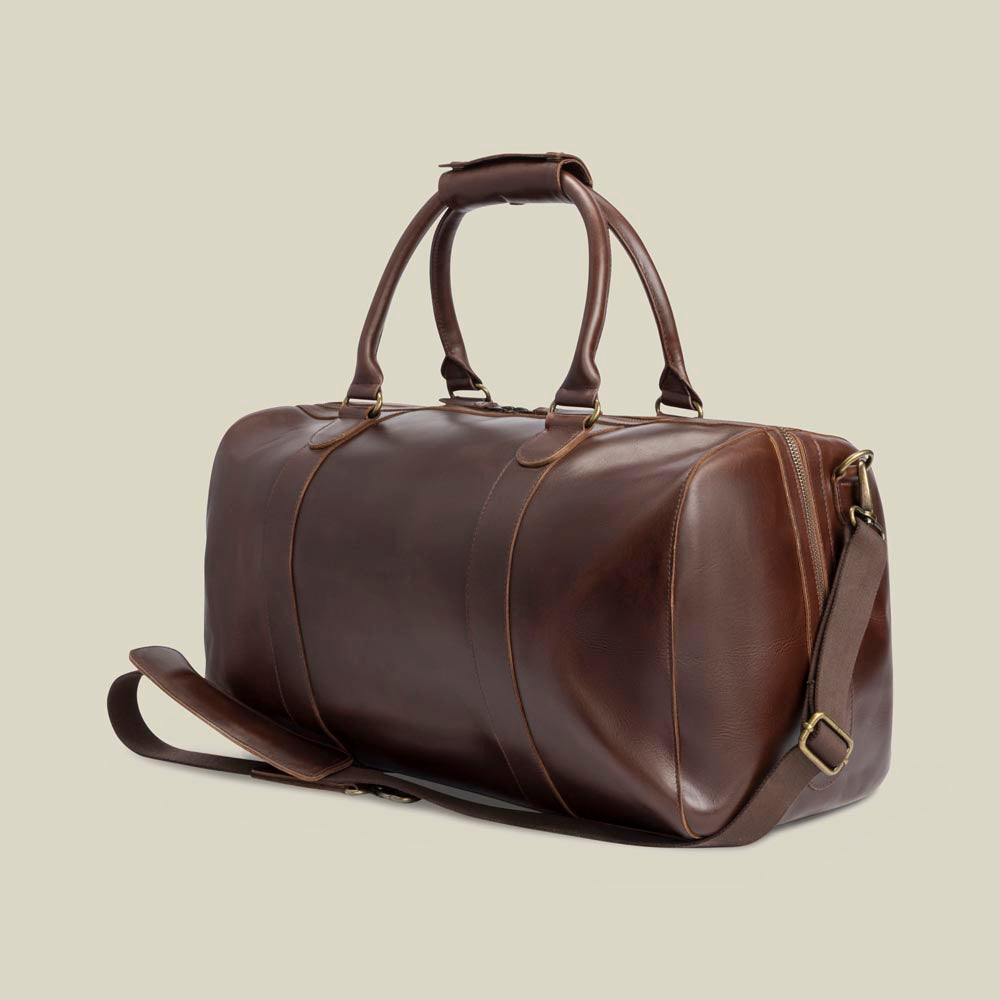 Leather Weekender Willow