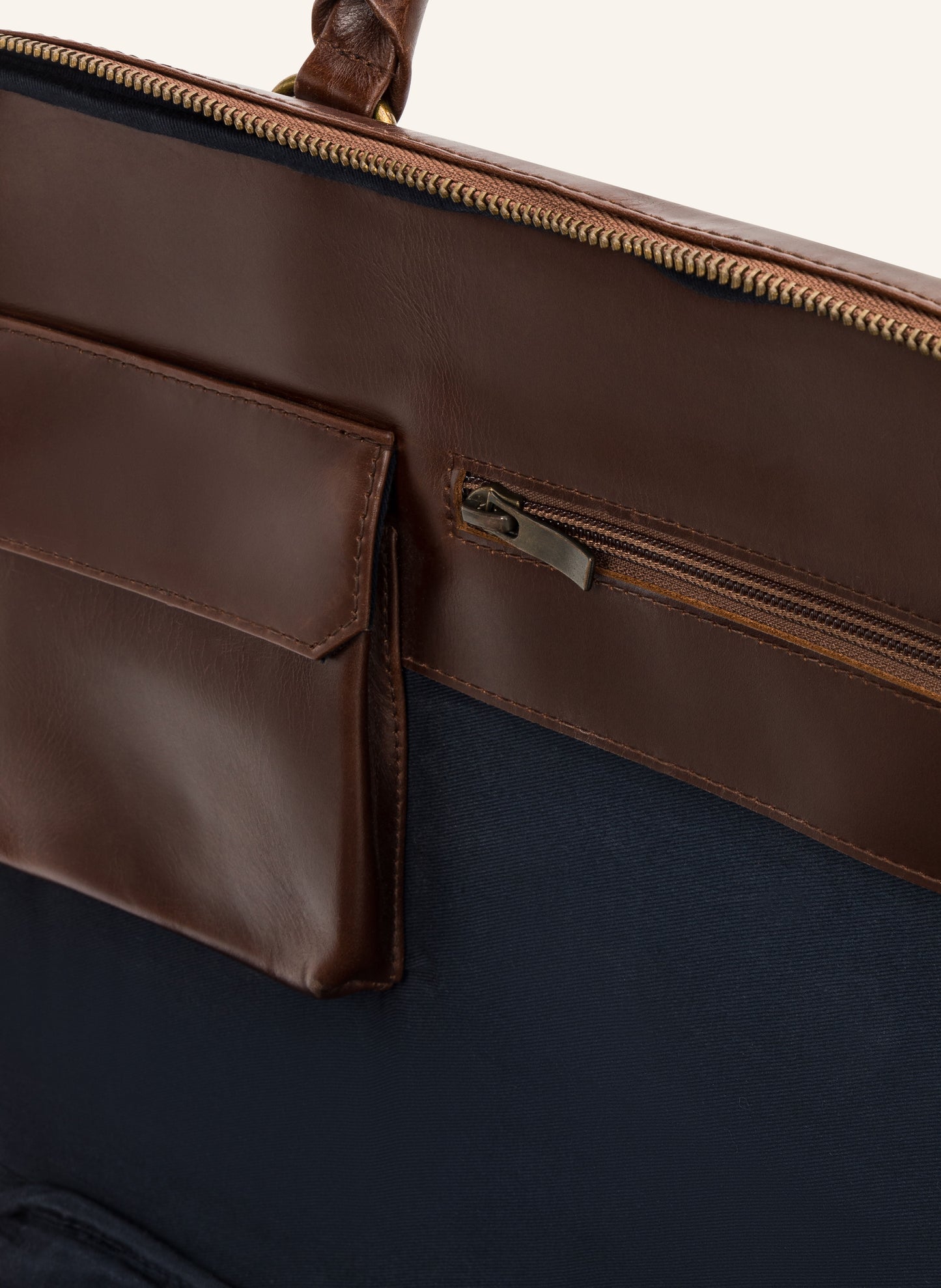 Leather XL Briefcase Albert