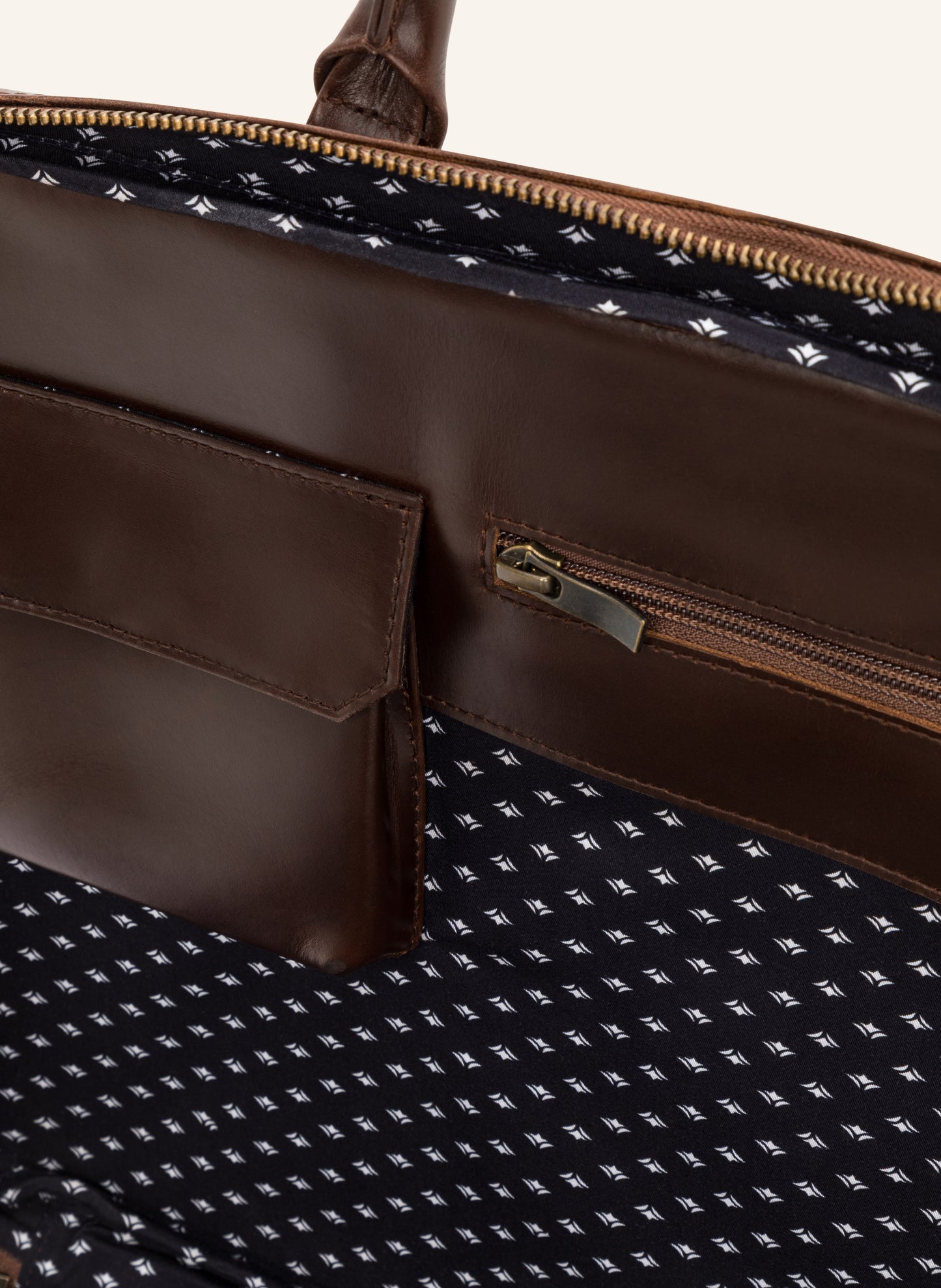 Leather XL Briefcase Albert