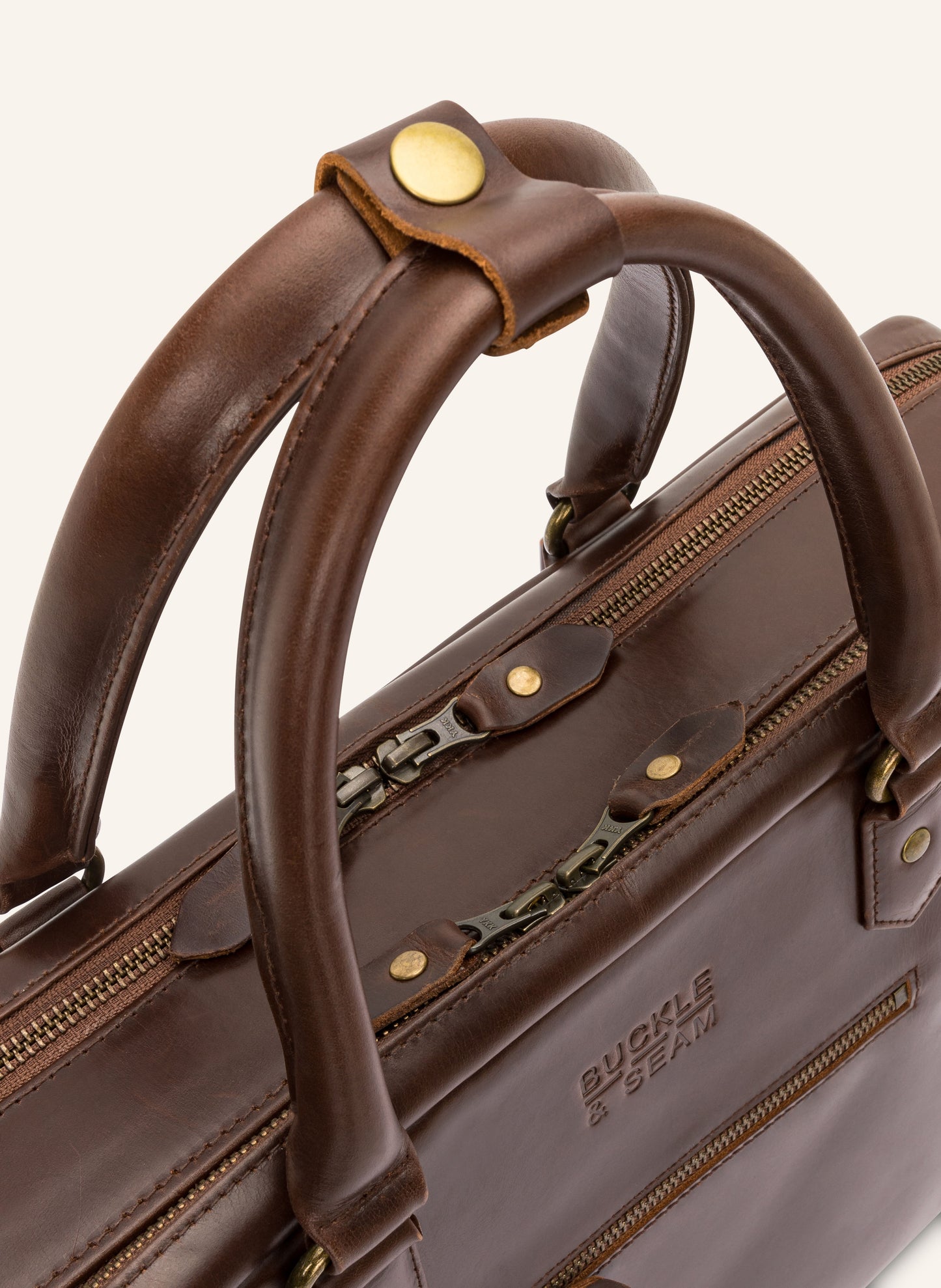 Leather XL Briefcase Albert