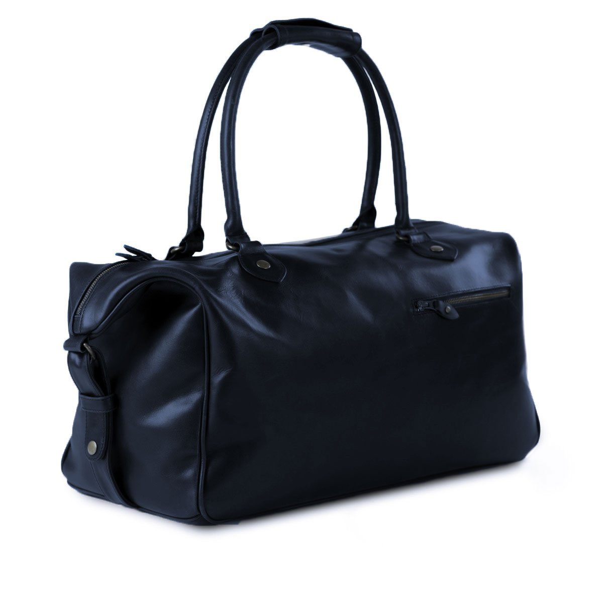 Leather Weekender Linwood Buckle and Seam