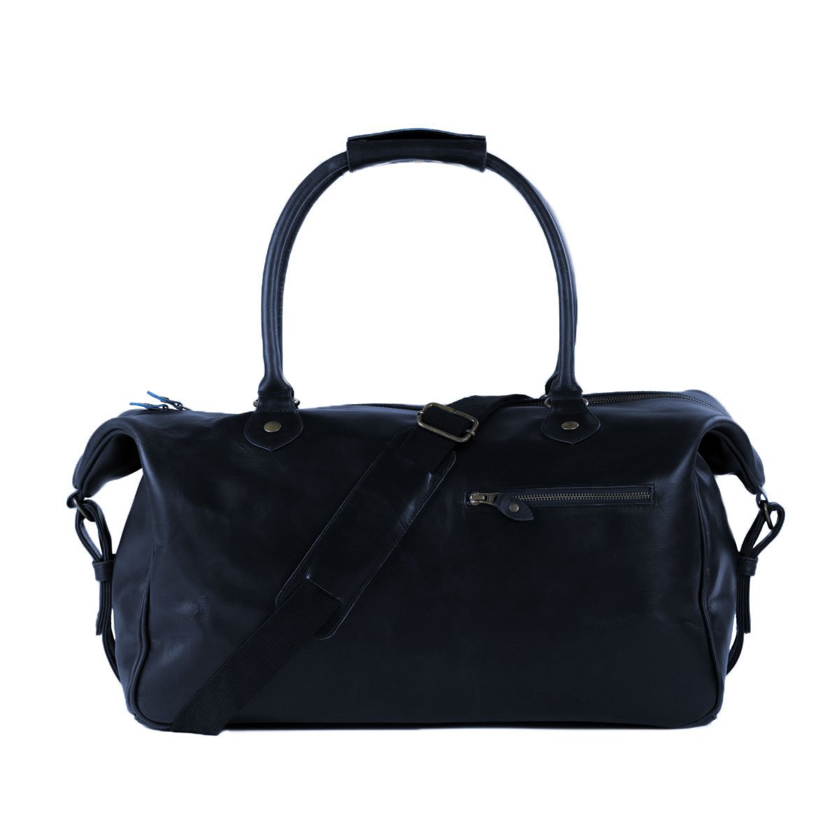 Leather Weekender Linwood Buckle and Seam