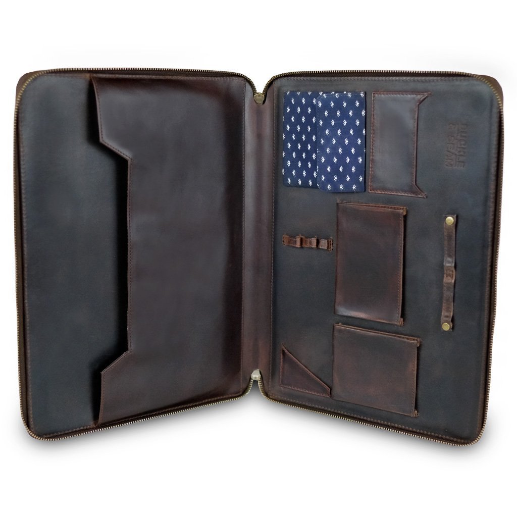 Leather Document Folder Ralph