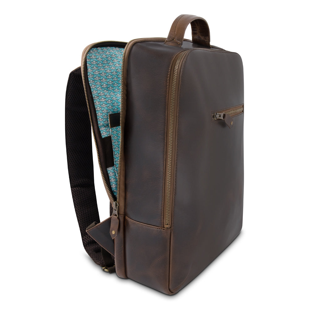 Leather Backpack Leon