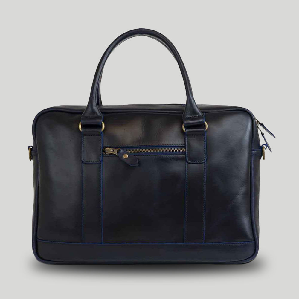 Leather Business Briefcase Everett Character Sale
