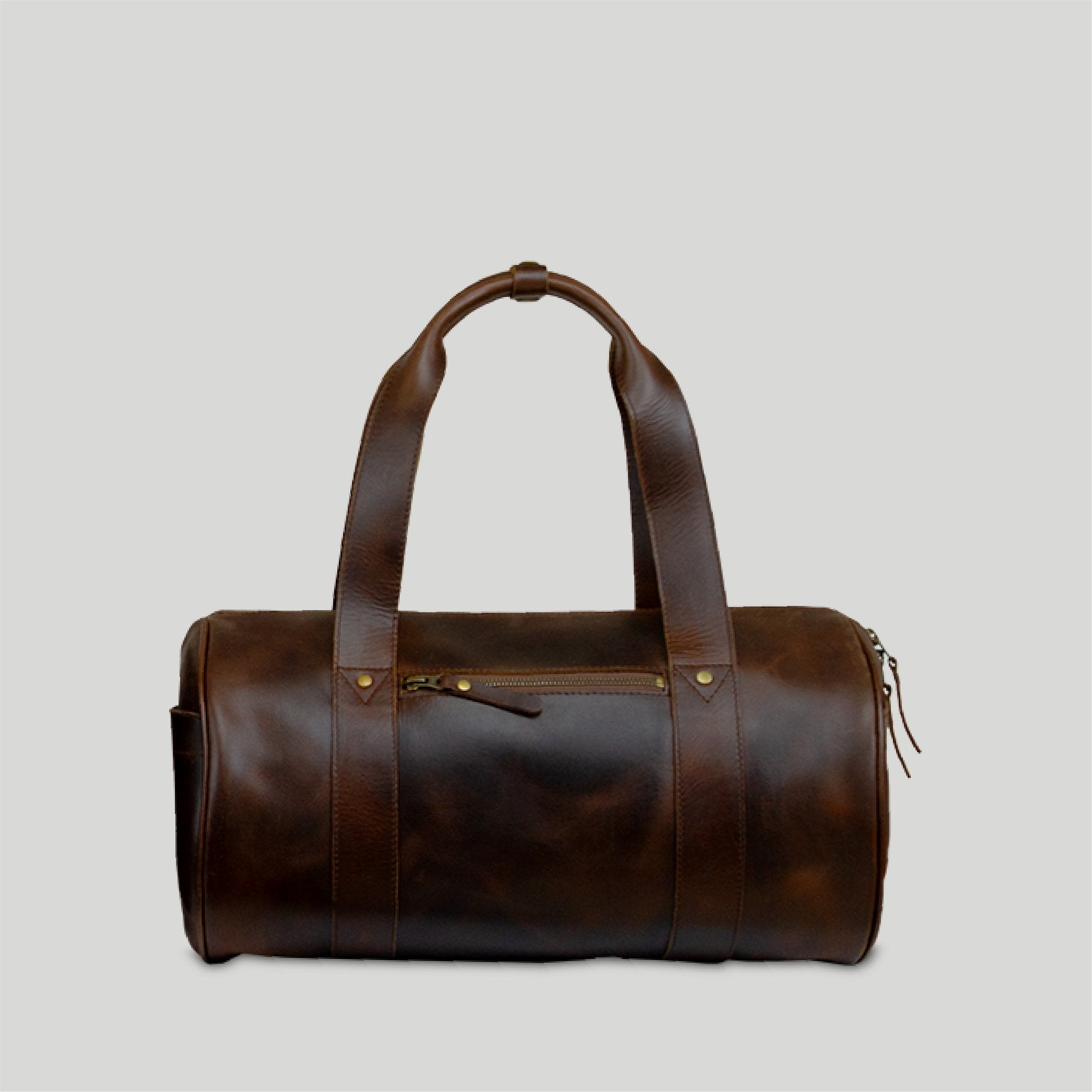 Leather Duffle Bag Chap